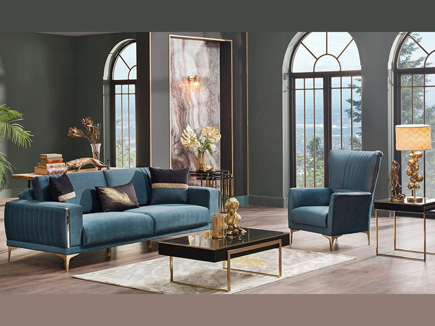 Carlino Side Table - Home Store Furniture