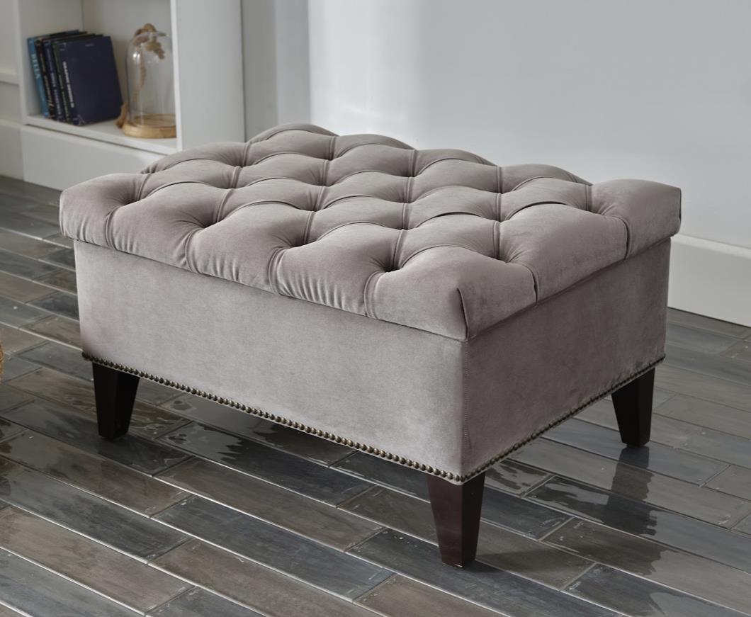 Cecilia Storage Ottoman - Home Store Furniture