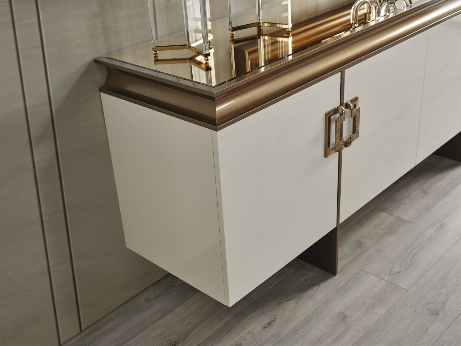 Dolcezza Buffet & Mirror - Home Store Furniture