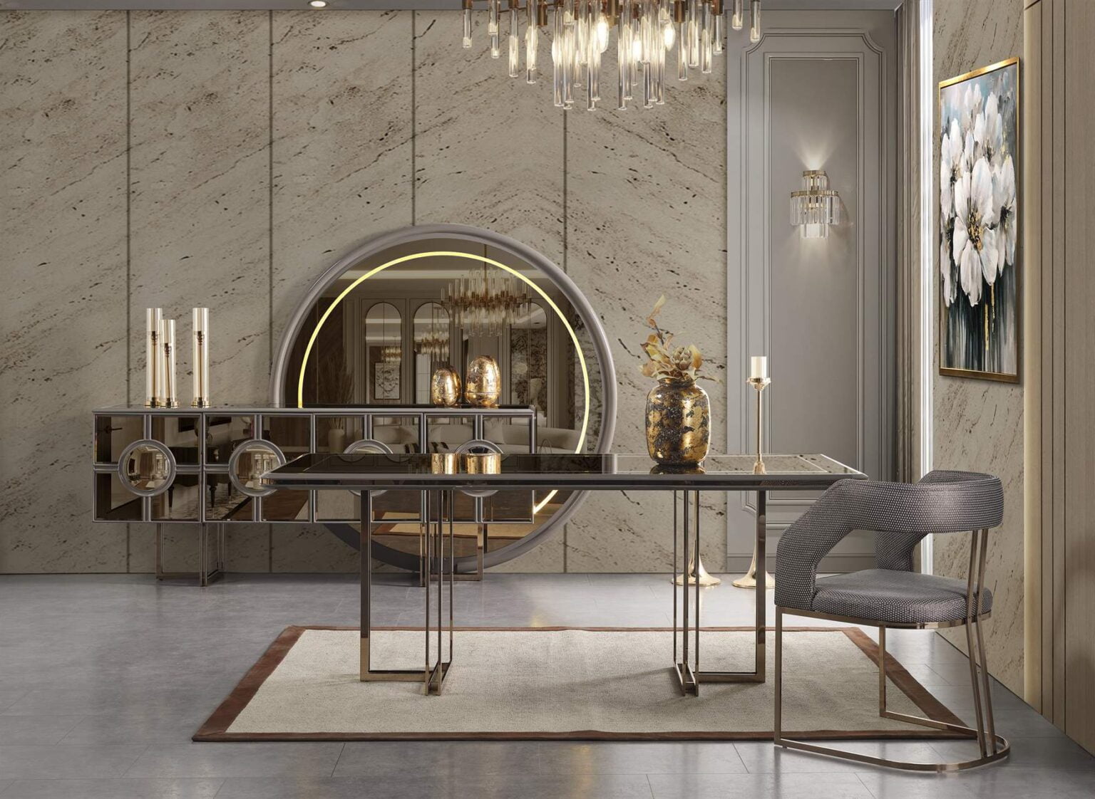 Evita Dining Set - Home Store Furniture