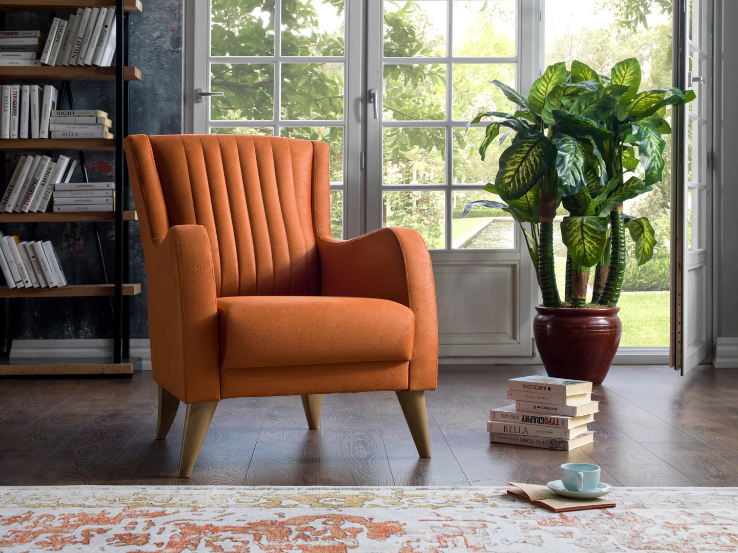 Piero Wing Chair - Home Store Furniture