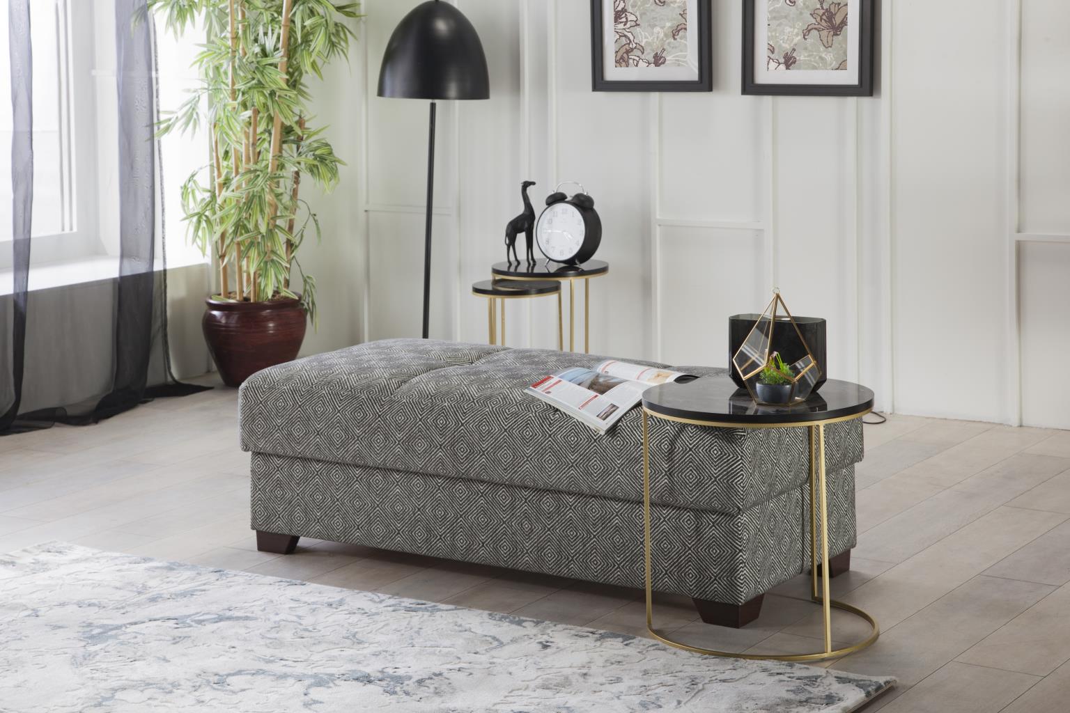 Tahoe Storage Ottoman - Home Store Furniture