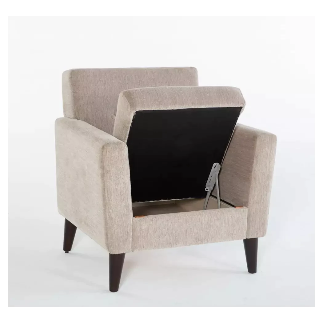 Theo Accent Chair+Ottoman - Home Store Furniture