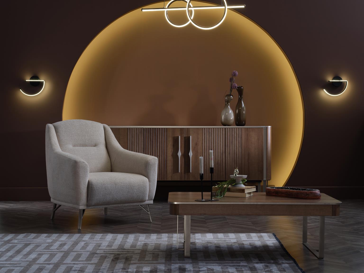 Mirante Set (Sofa & Loveseat & Chair) - Home Store Furniture