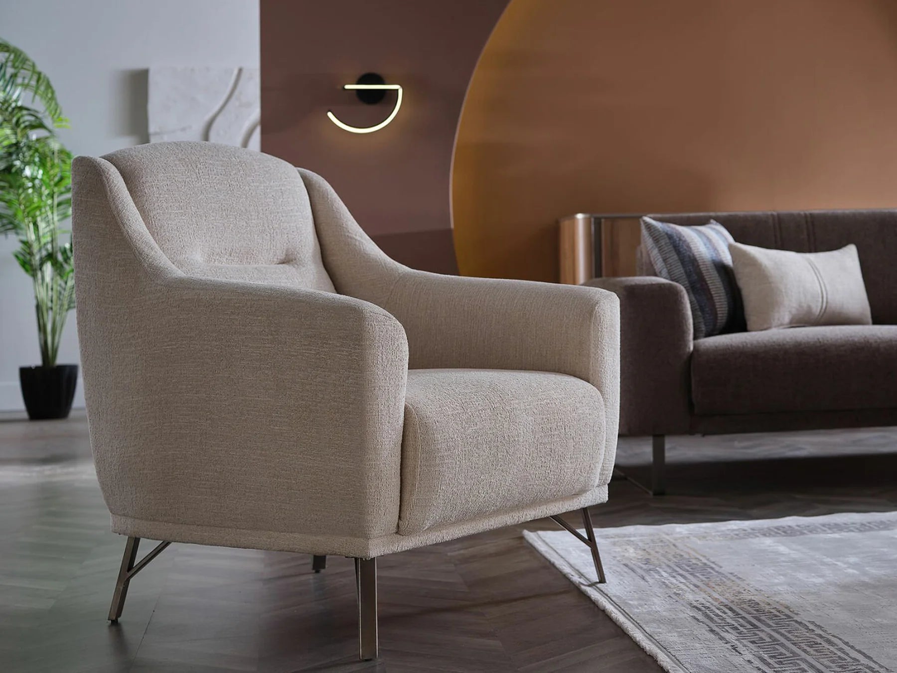 Mirante Set (Sofa & Loveseat & Chair) - Home Store Furniture