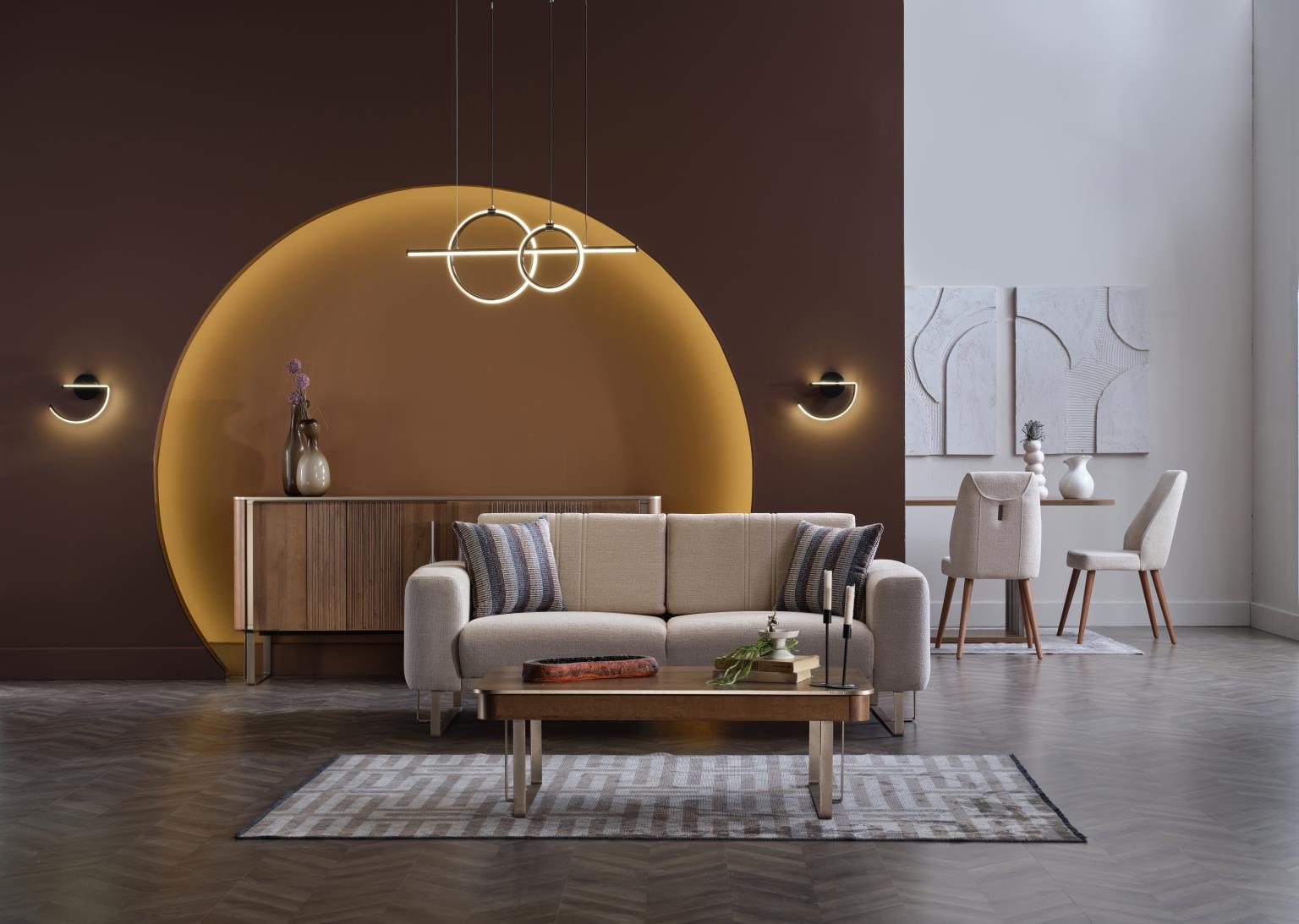 Mirante Set (Sofa & Loveseat & Chair) - Home Store Furniture