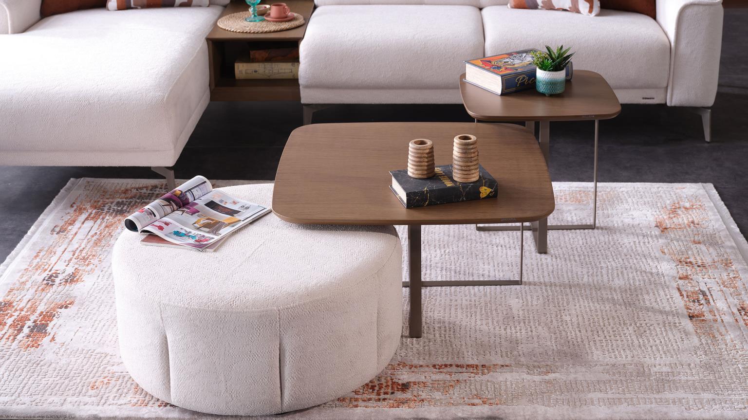 Atlanta Ottoman - Home Store Furniture
