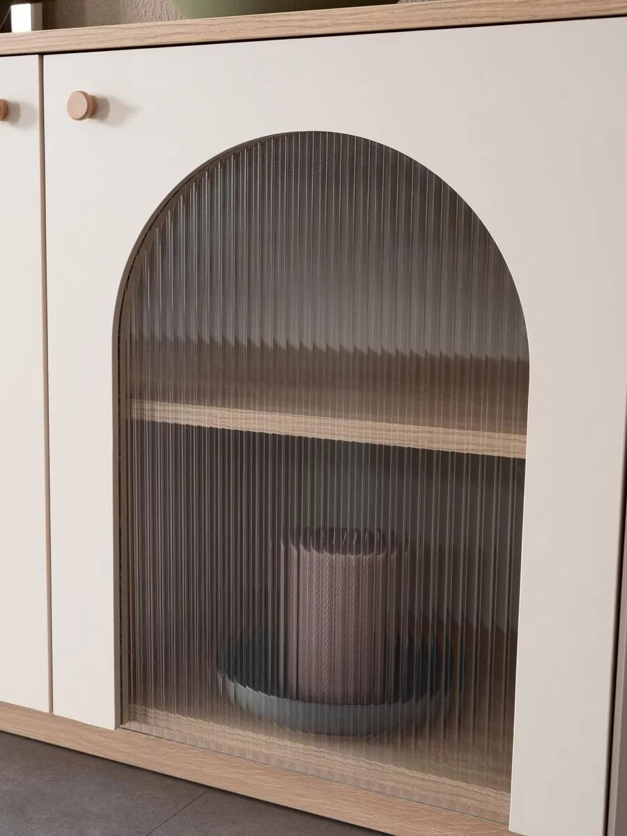 Mira Buffet & Mirror - Home Store Furniture