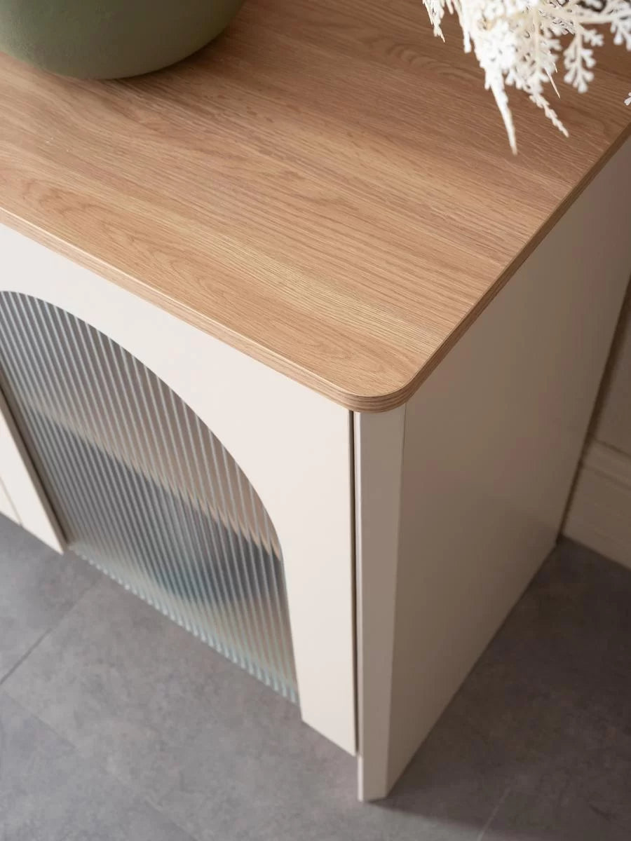Mira Buffet & Mirror - Home Store Furniture