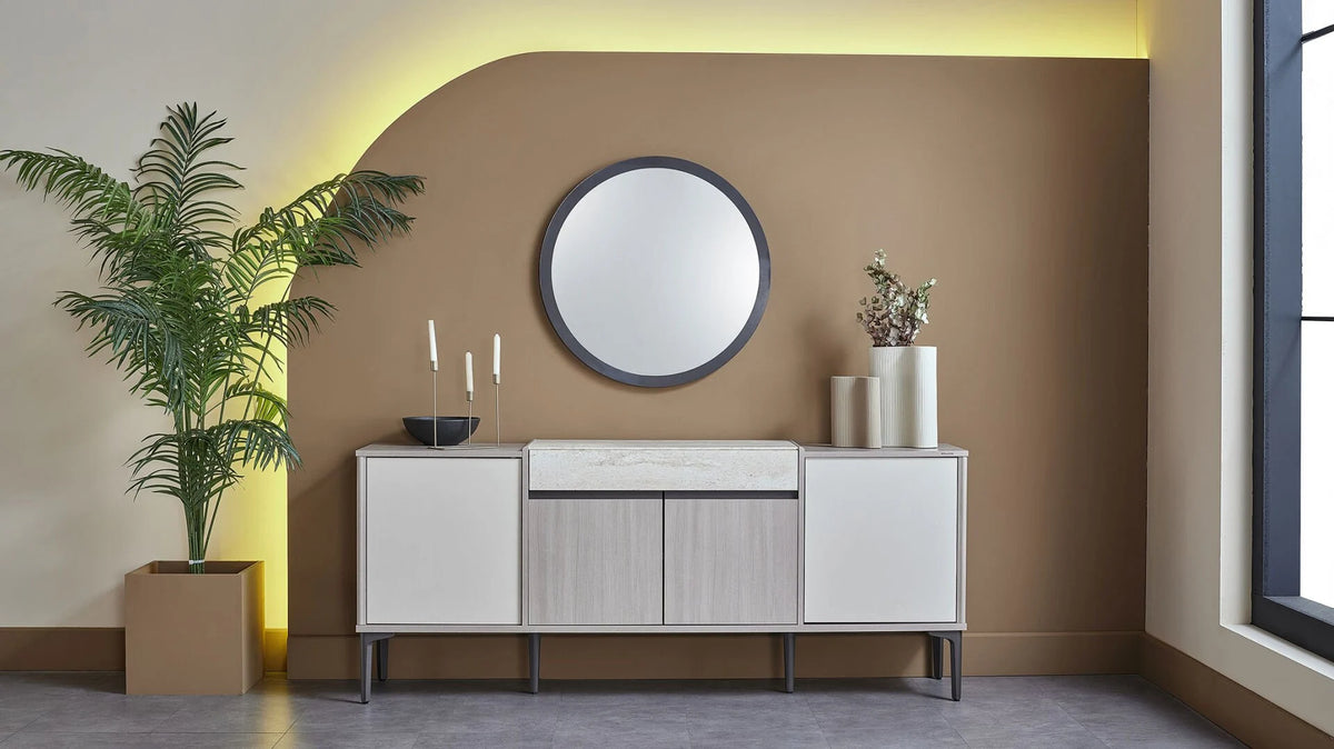 Mona Console and Mirror