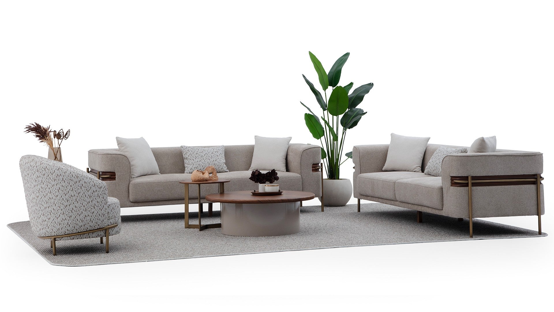 Elisha Sofa Set