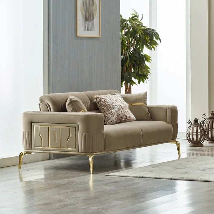 Armoni 72" Convertible Loveseat