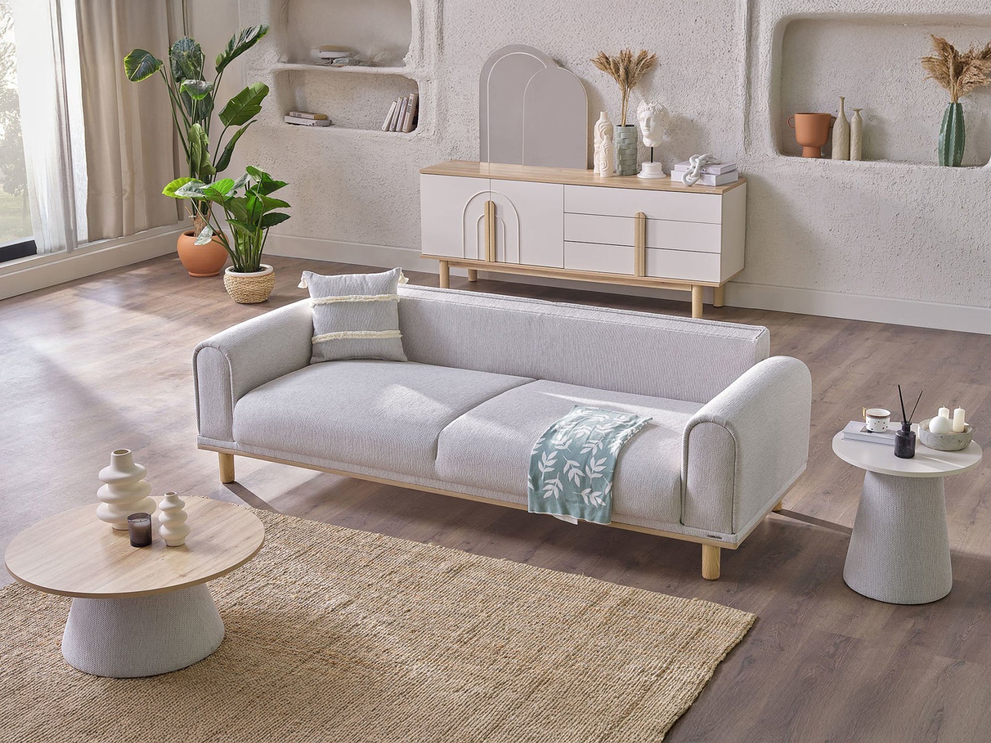 Boheems 93" Functional Sofa