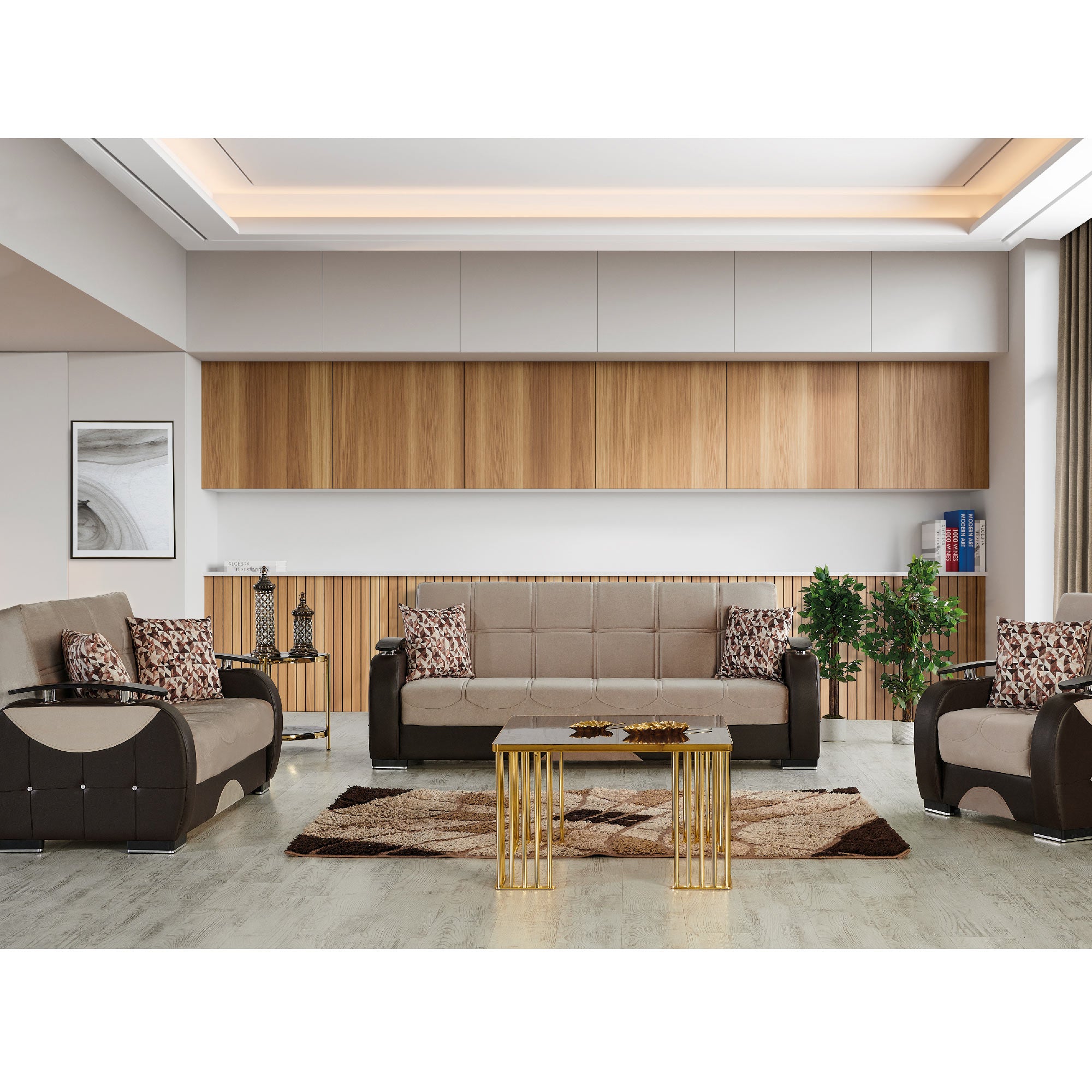 Dubai 3 Seat Sleeper - Home Store Furniture