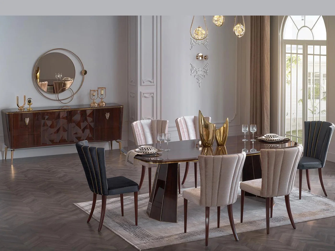 PLAZA DINING (WALNUT)