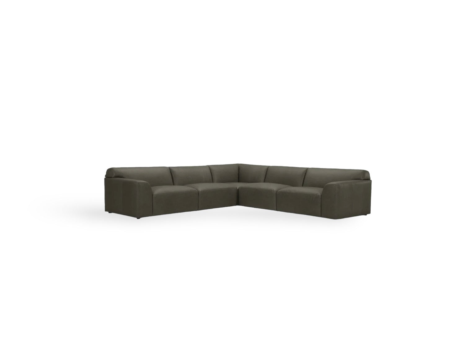 Dakota Full Leather Sectional