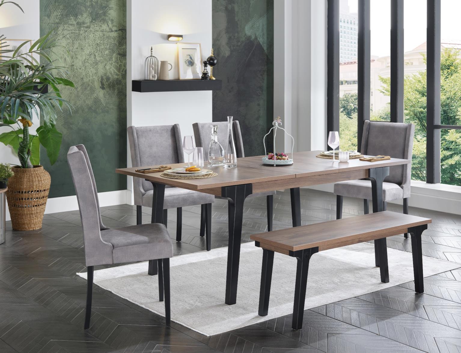 Kennedy Dining Table (Expandable) - Home Store Furniture