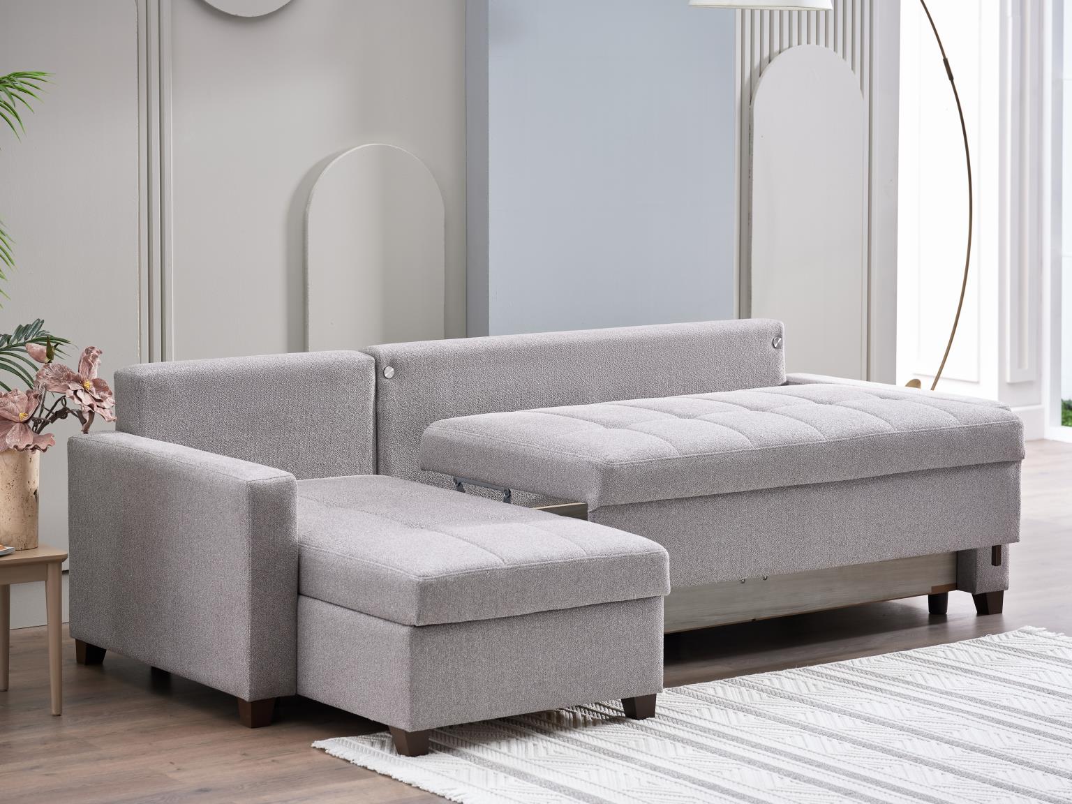 Mocca Sectional - Home Store Furniture