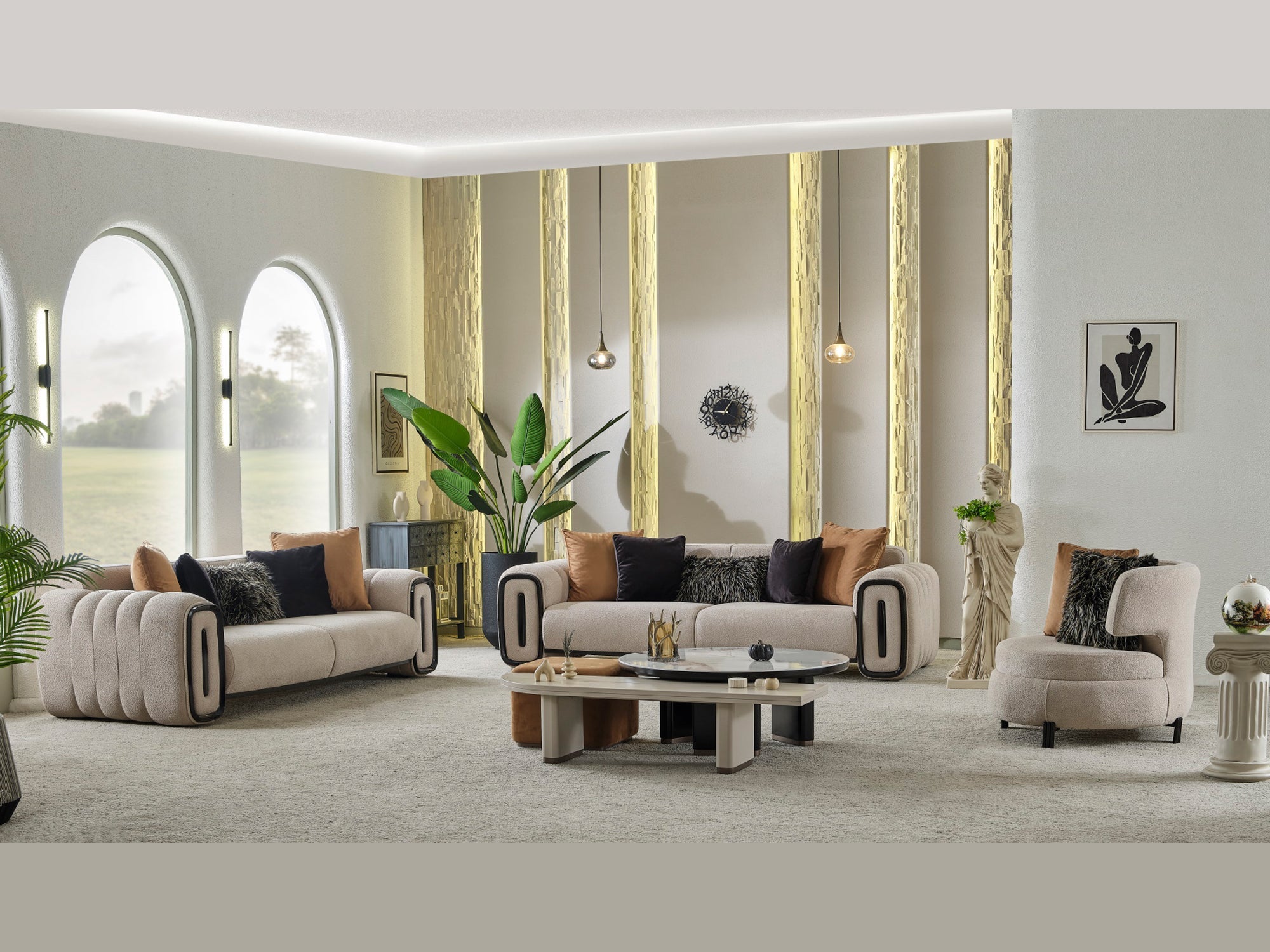 Voyance Living Room Set