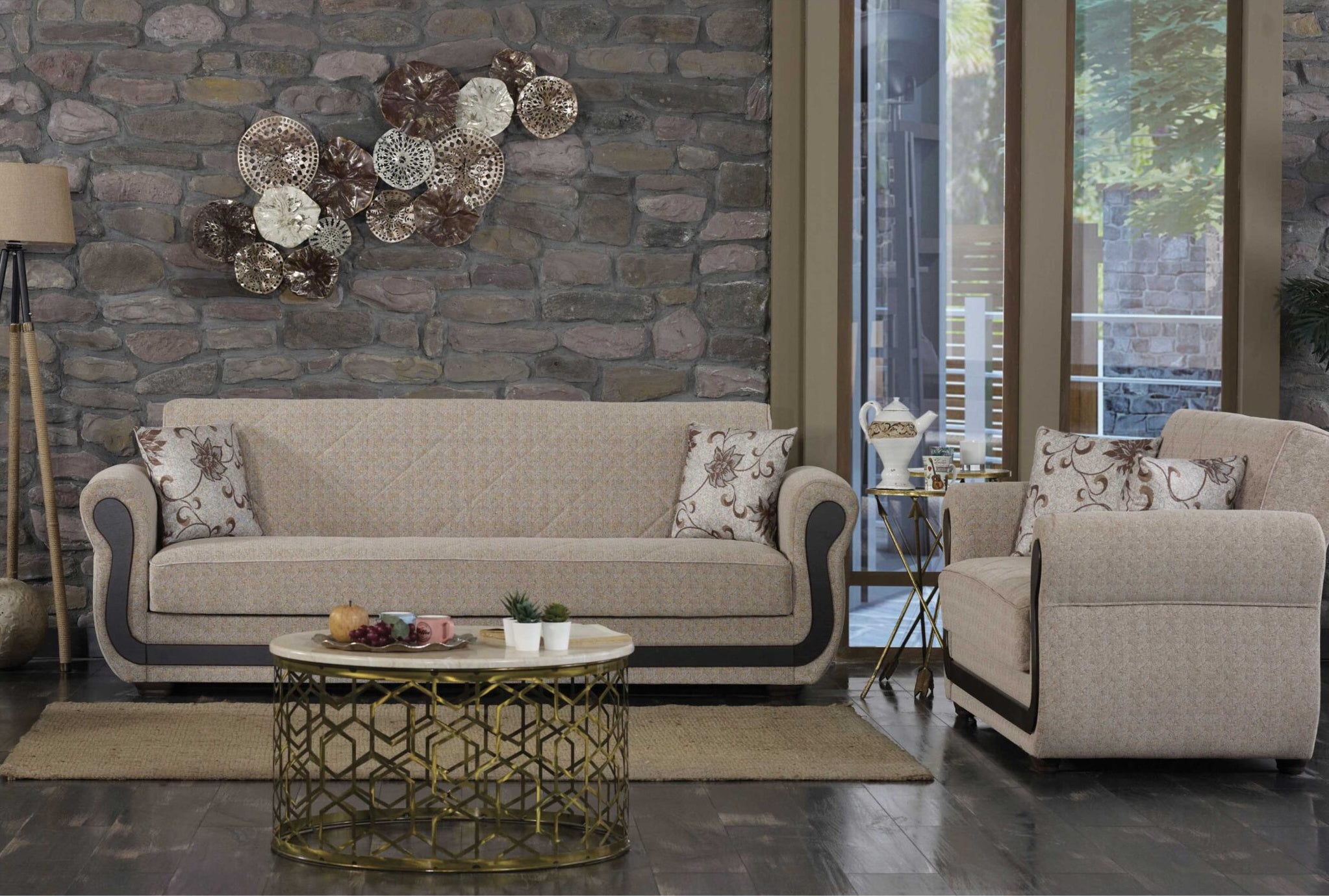 Newark Set (Sofa & Loveseat) - Home Store Furniture
