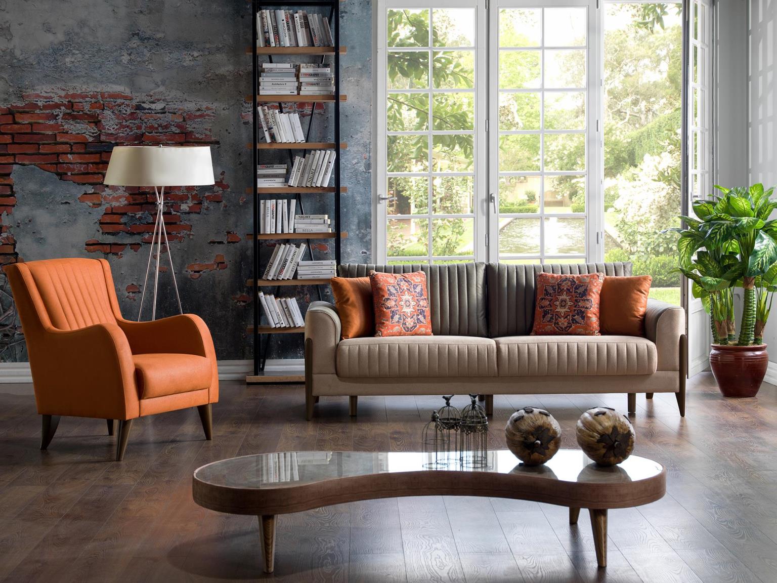 Piero Set (Sofa & Loveseat & Chair) - Home Store Furniture