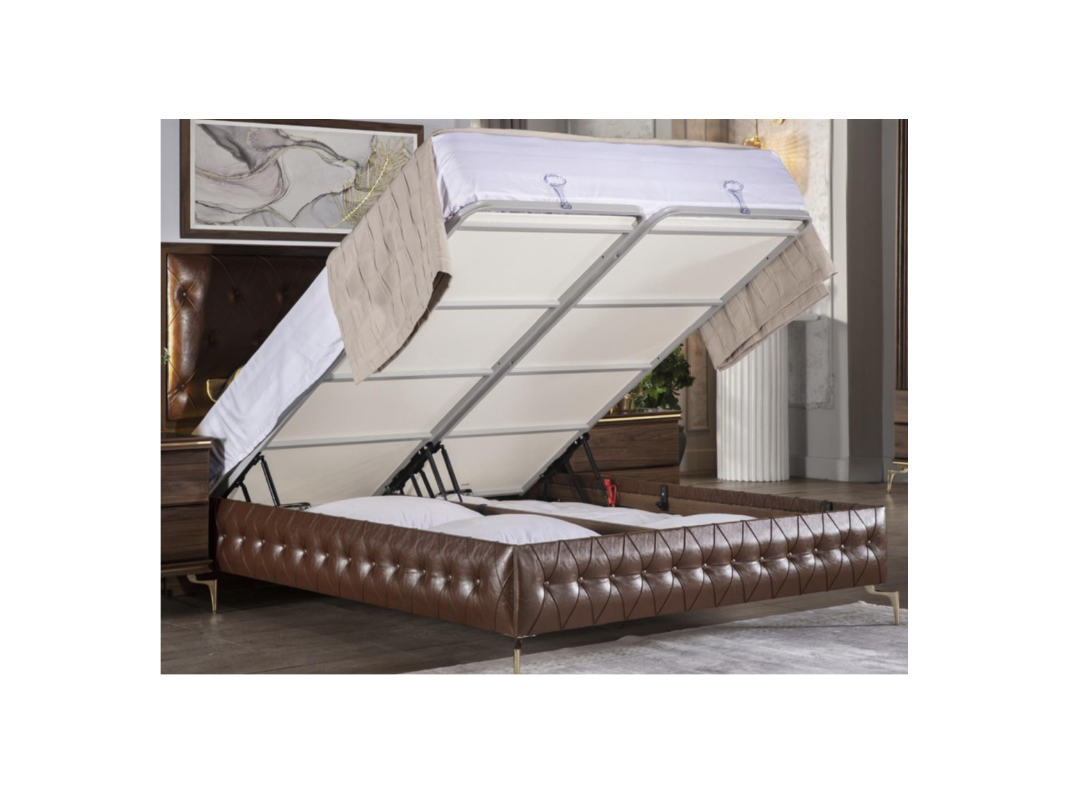 Montego Queen Storage Bed - Home Store Furniture
