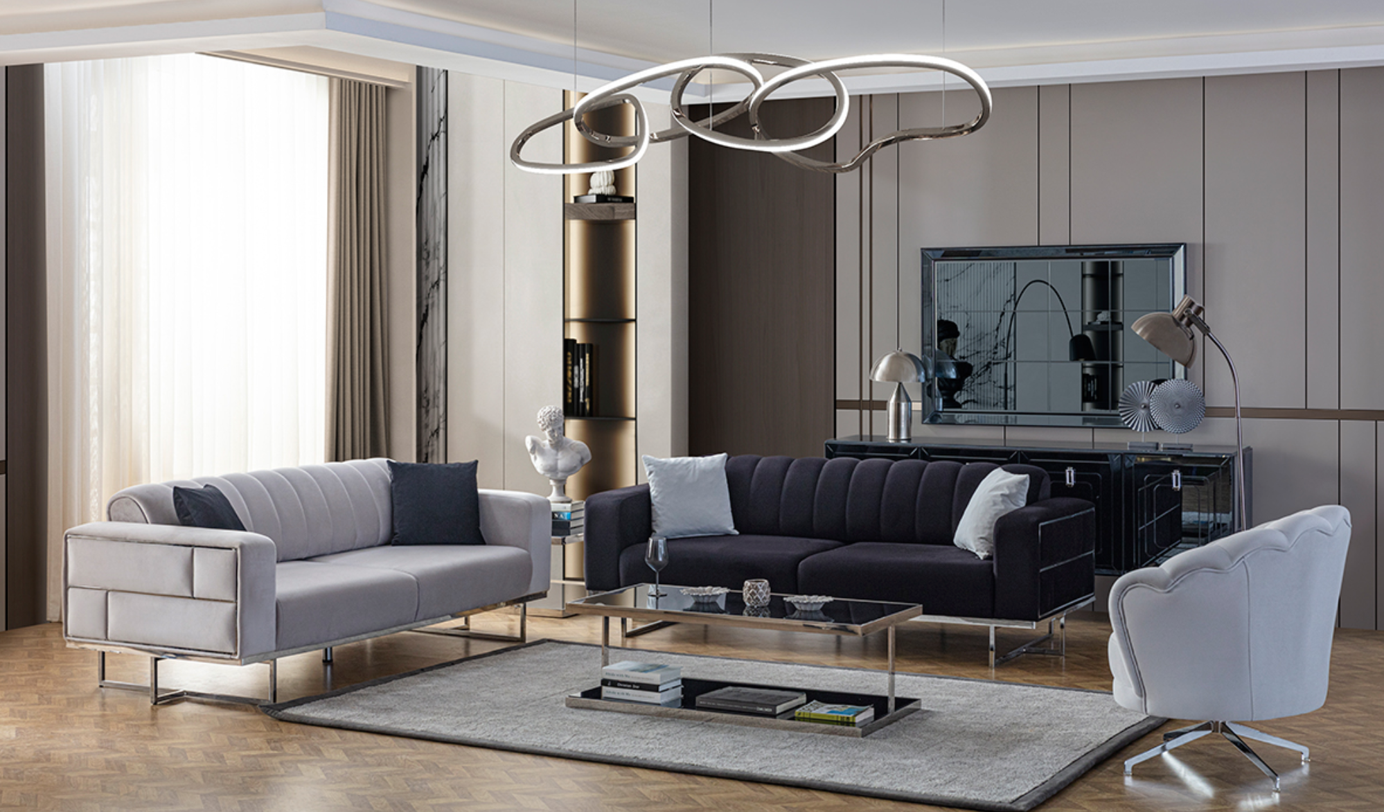 Milos Sofa Set - Home Store Furniture