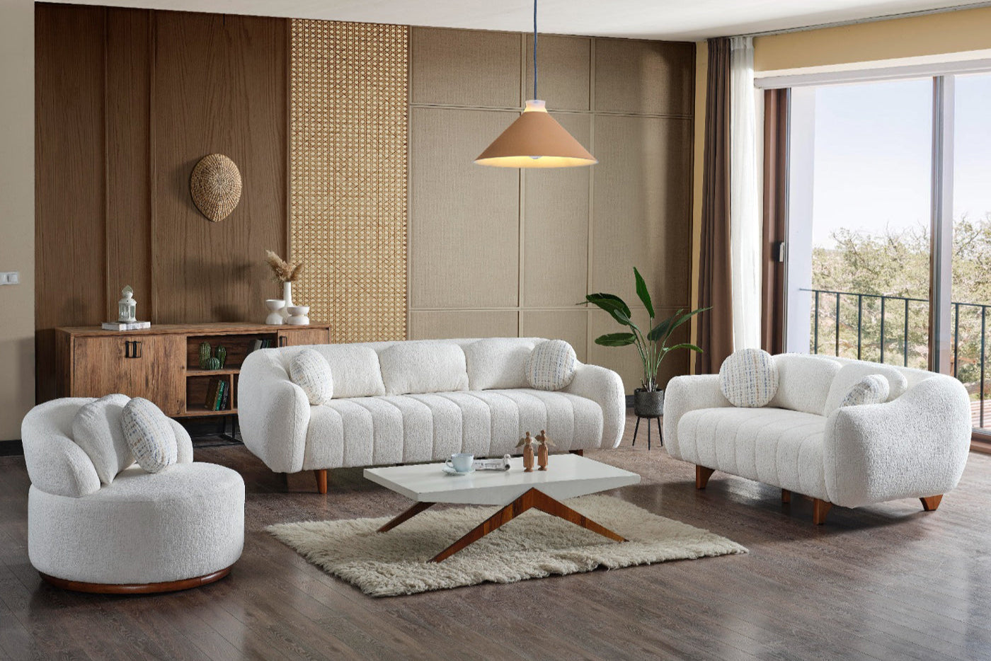 Snowy Living Room Set