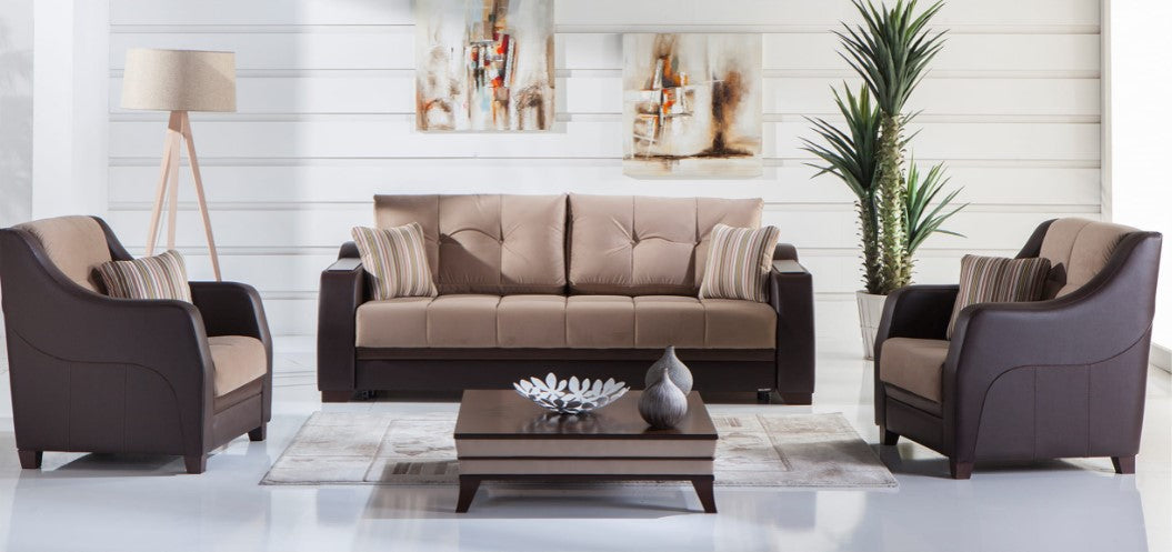 Ultra Living Room Set (Sofa & 2 Chairs)
