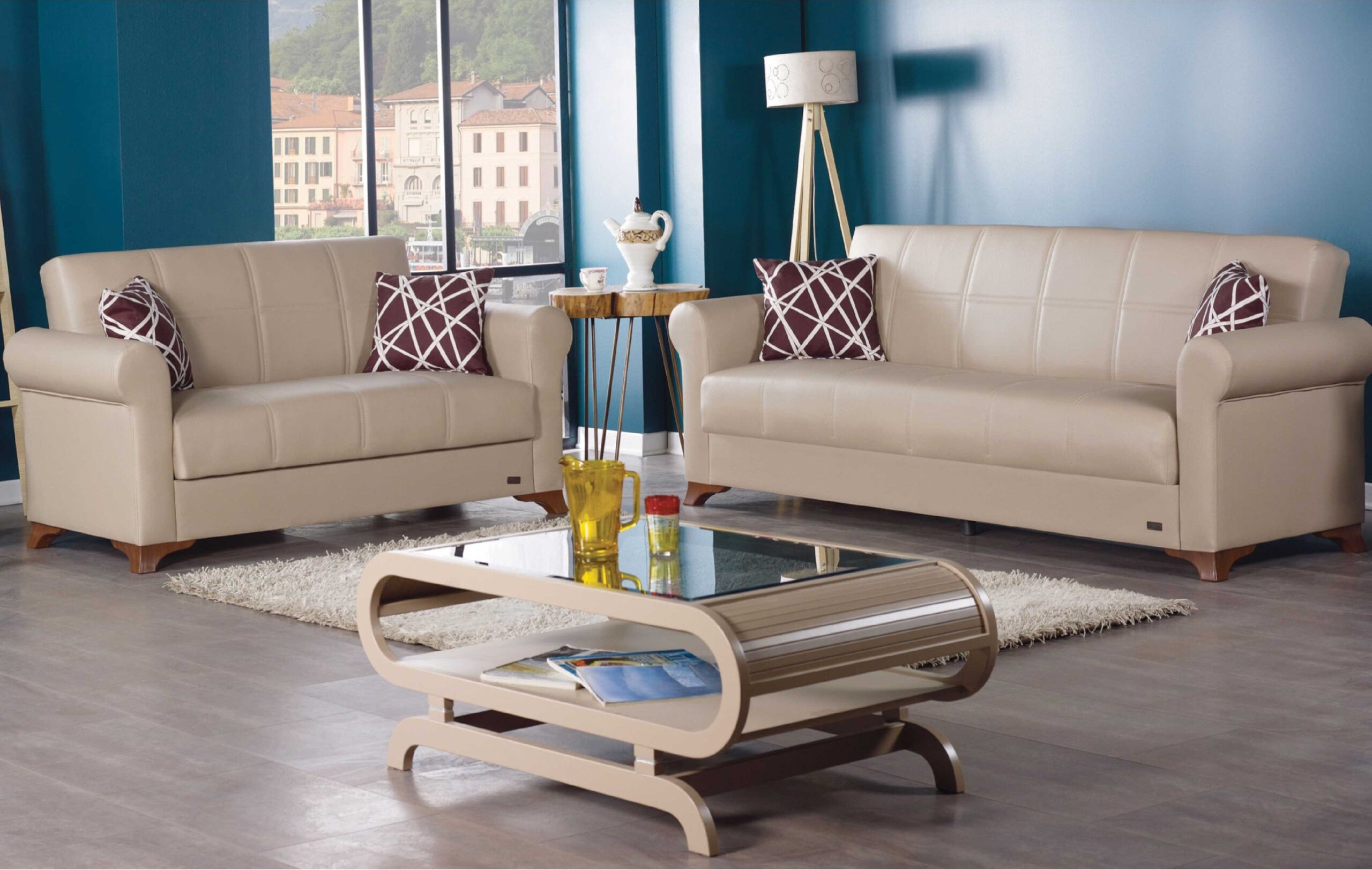 Yonkers Set (Sofa & Loveseat) - Home Store Furniture