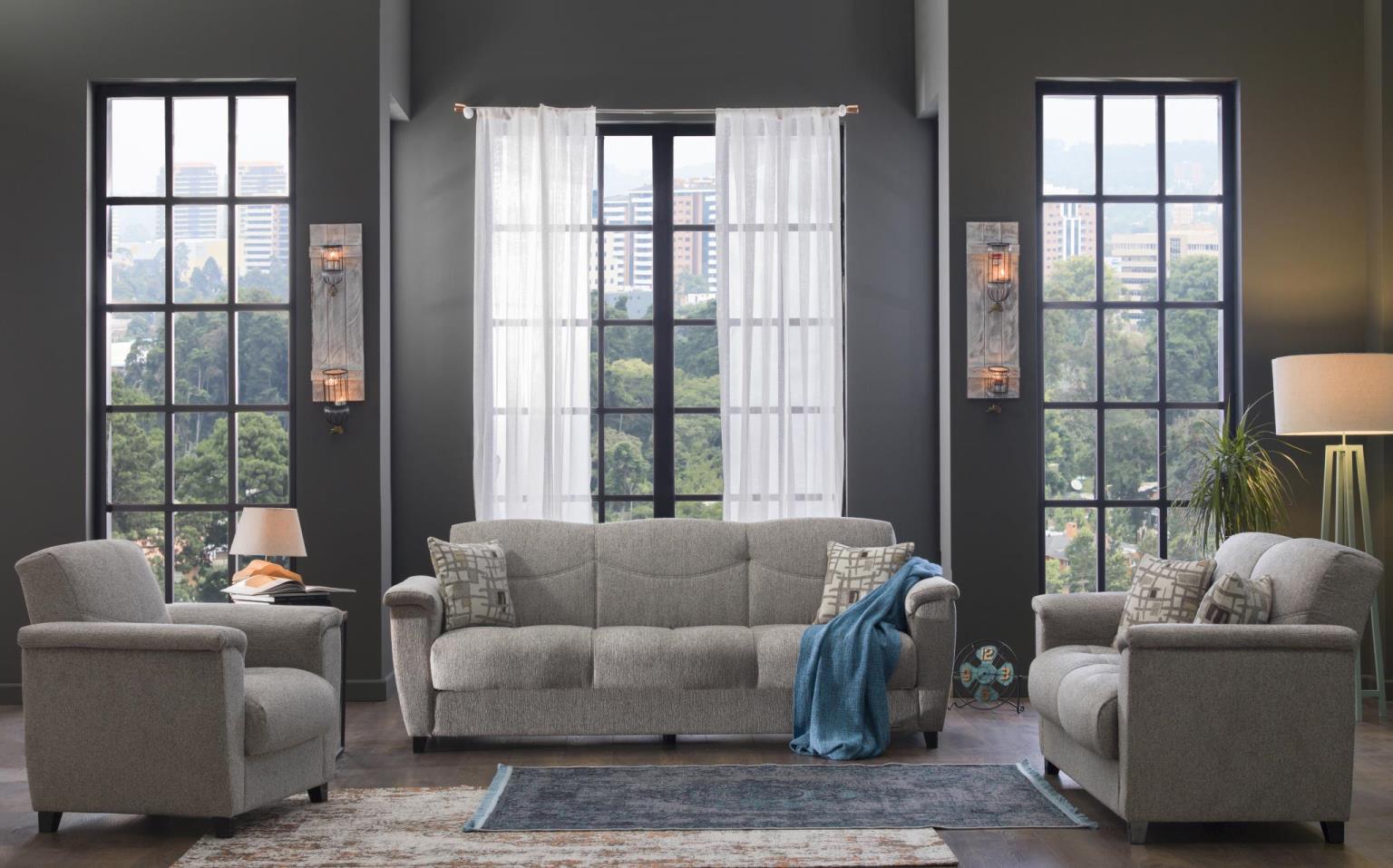 Aspen Set (Sofa & Loveseat & Chair) - Home Store Furniture