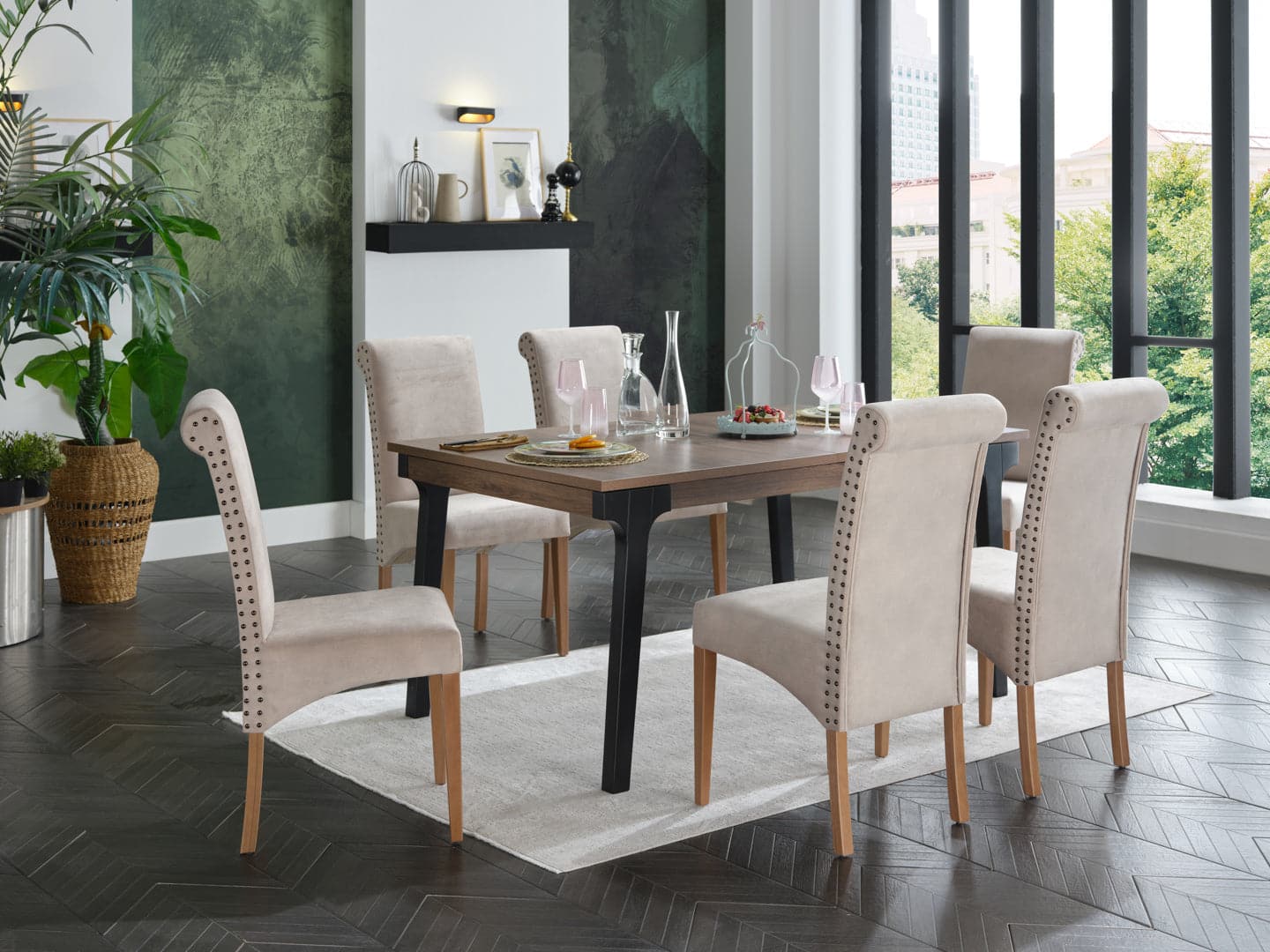 Margo Dining Chair (2pcs) - Home Store Furniture