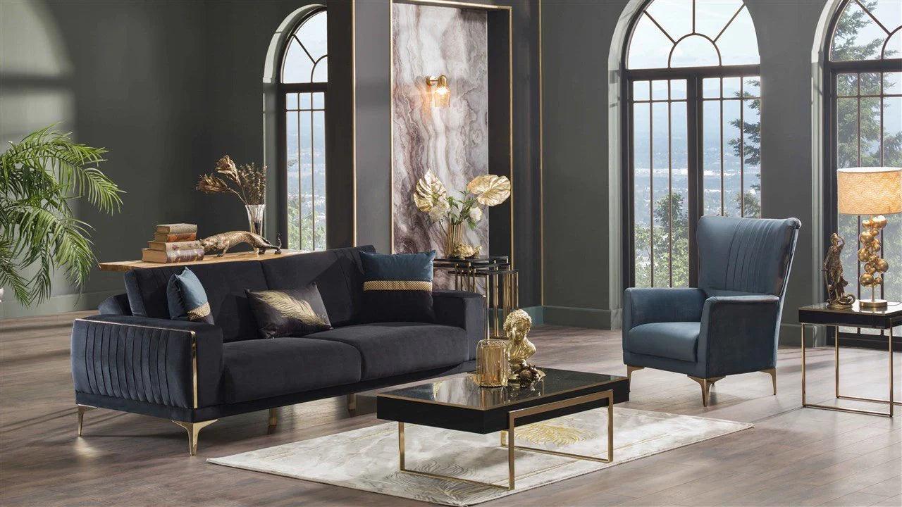 Carlino Set (Loveseat & Chair) - Home Store Furniture