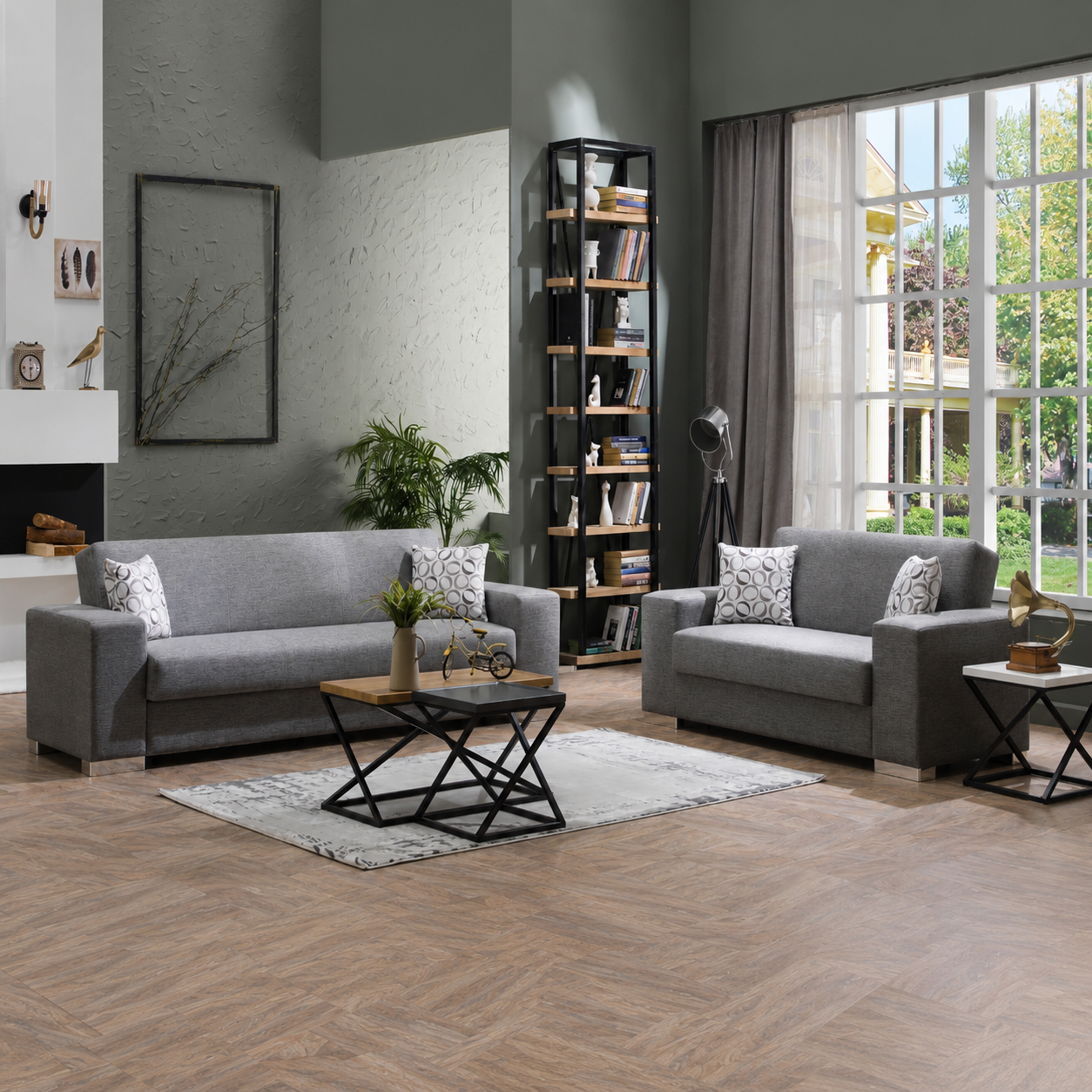 Kobe Living Room Collection – Diego Gray