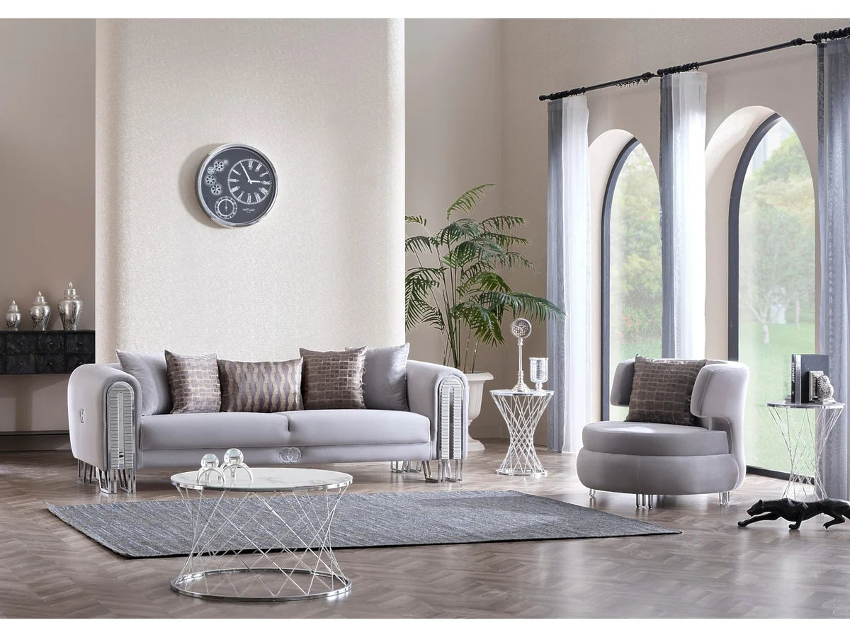 Kapadokya 3-pieces Sofa Set (Sofa & Loveseat & Chair)