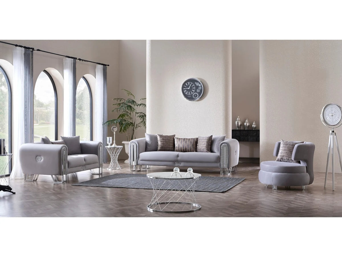 Kapadokya 3-pieces Sofa Set (Sofa & Loveseat & Chair)