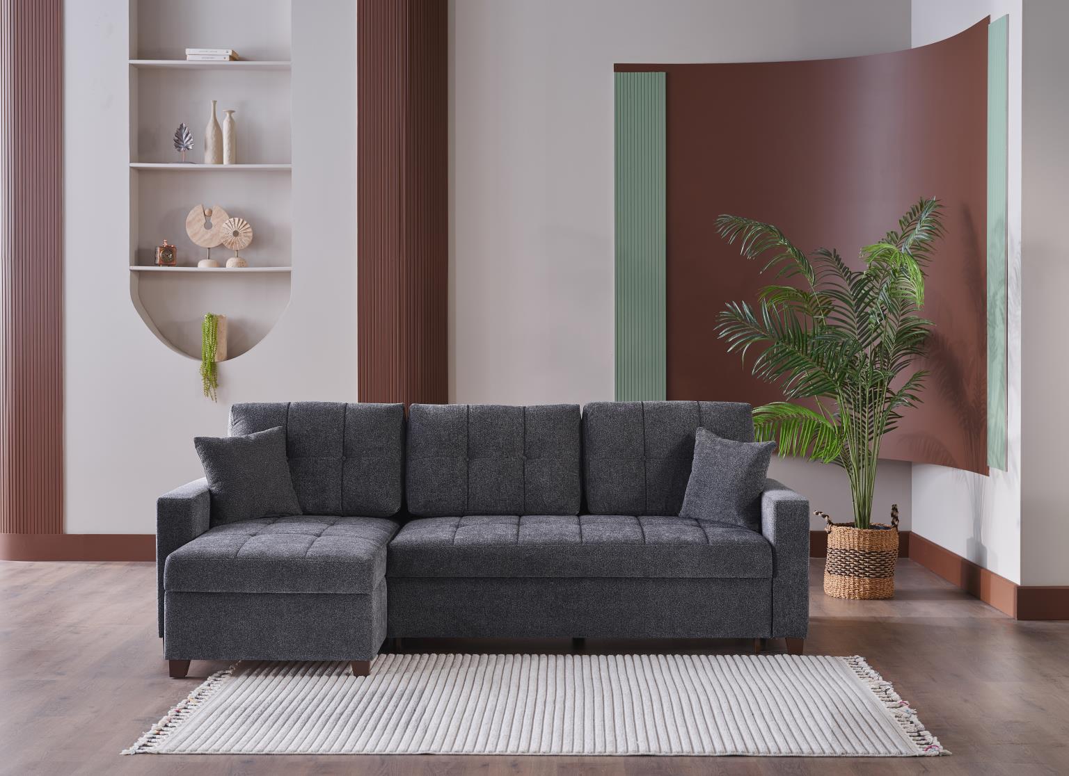 Mocca Sectional - Home Store Furniture