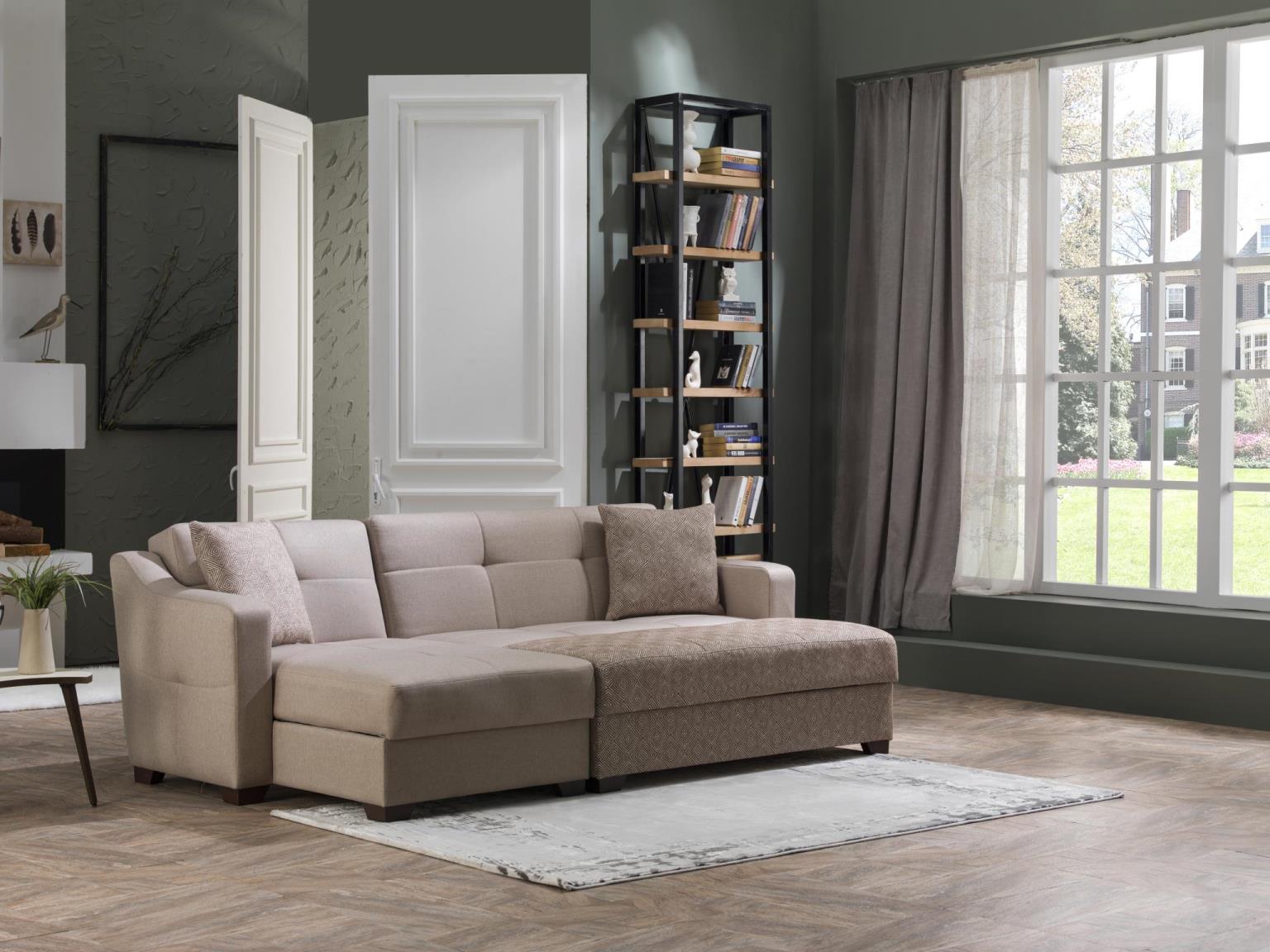 Tahoe Set (Sectional Sofa & Ottoman) - Home Store Furniture