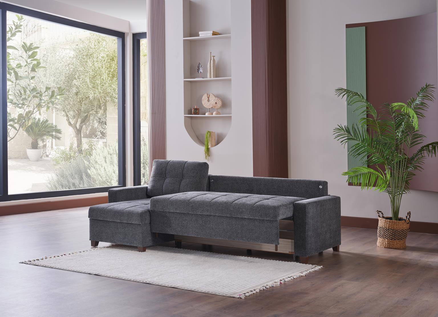 Mocca Sectional - Home Store Furniture