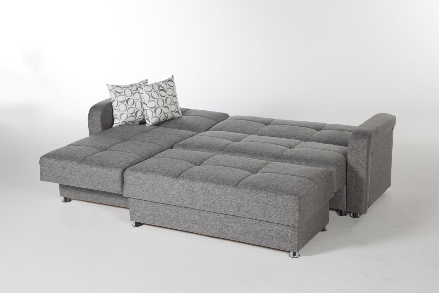 Vision Set (Sectional Sofa & Ottoman) - Home Store Furniture