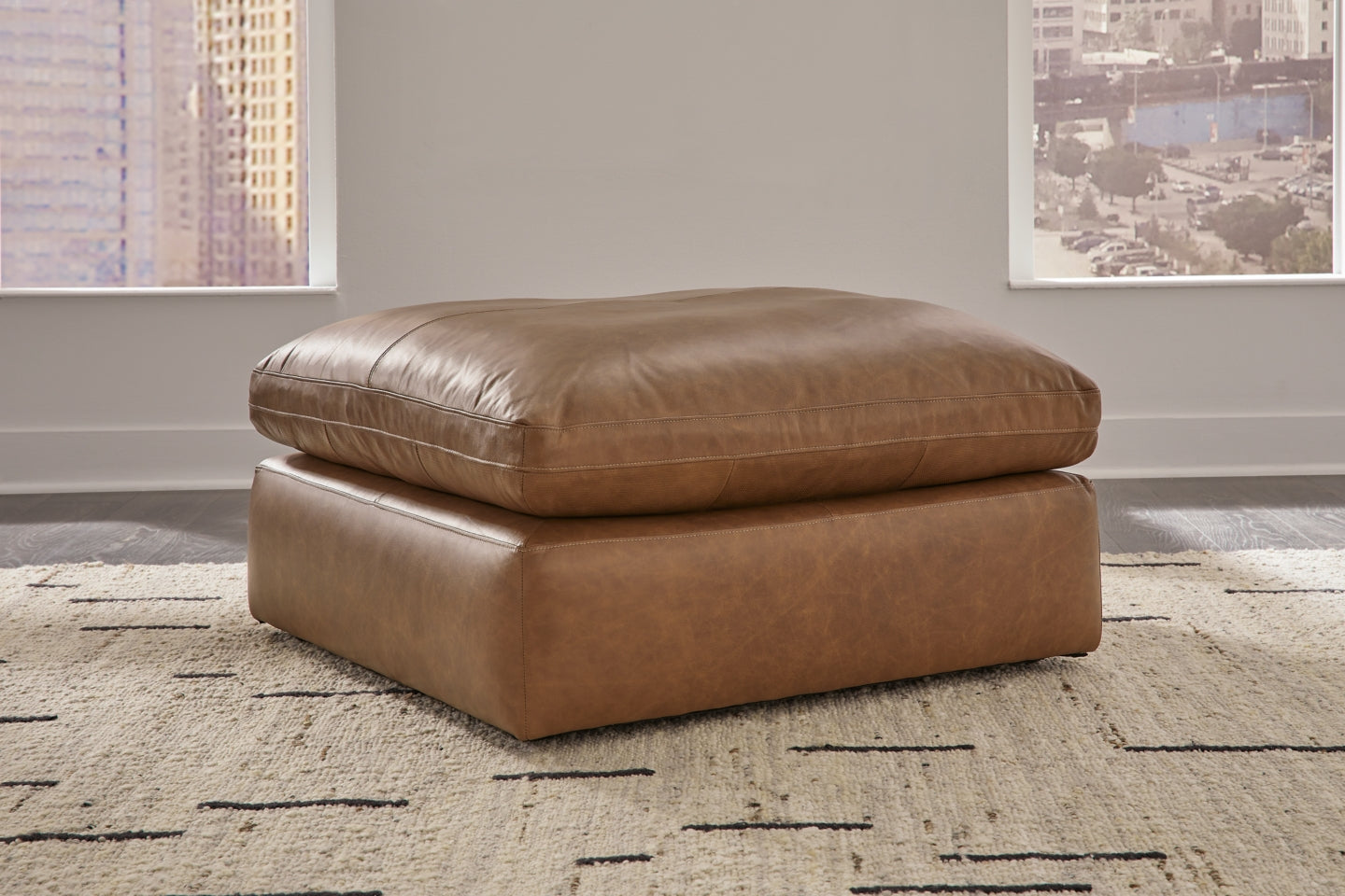 Emilia Oversized Accent Ottoman - Home Store Furniture