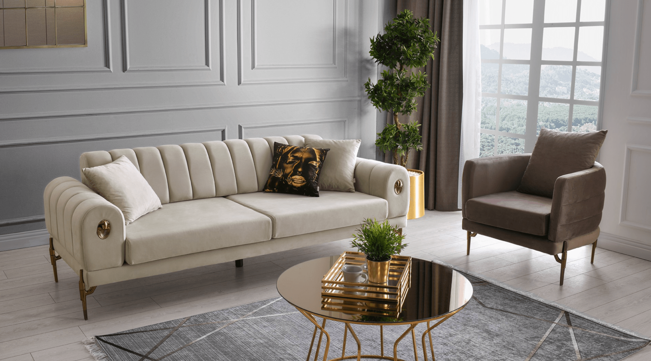 Cannes Sofa - Home Store Furniture