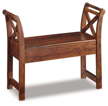 Abbonto Accent Bench - The Bargain Furniture